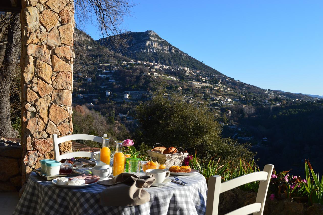 Au Pied Des Baous Bed & Breakfast Vence Eksteriør bilde