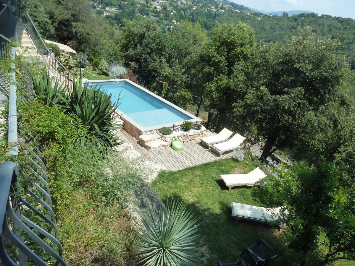 Au Pied Des Baous Bed & Breakfast Vence Eksteriør bilde